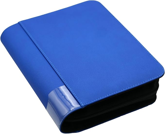 greeting card book organizer,christmas card photo album,birthday card organizer binder,for greeting card box keepsake storage and display,holds 84 cards (blue)