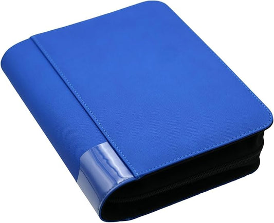 greeting card book organizer,christmas card photo album,birthday card organizer binder,for greeting card box keepsake storage and display,holds 84 cards (blue)