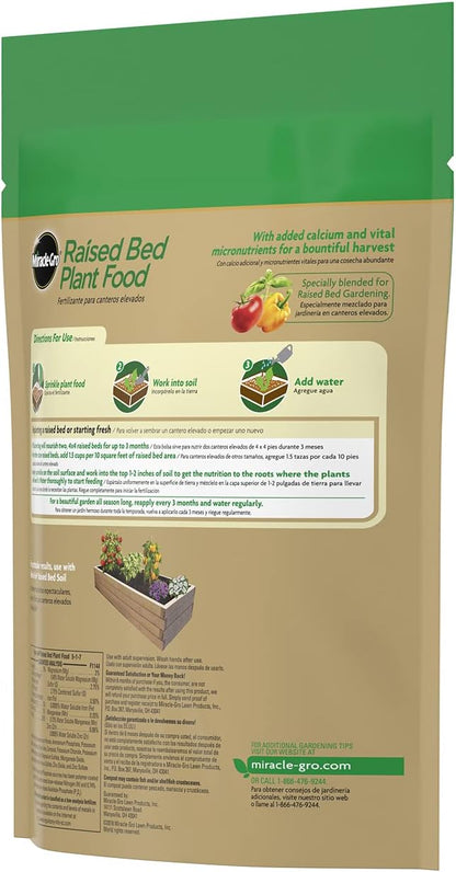 Miracle-Gro Raised Bed Plant Food, 2-Pound