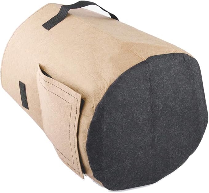 CANDeal 3pcs of Planter Grow Bags Potatoes Pot Carrot Tub Vegetable Cultivation with Underside Flap Access 4 Gallon Color Assorted
