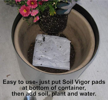 Water Storing Crystal Pads (8-Pack) - Hydrating Gel Mats for Indoor & Outdoor Plants - Reduces Watering Frequency & Protects Against Drought