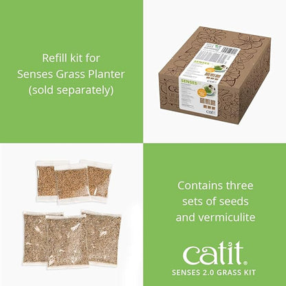 Catit Cat Toys Cat Grass Seeds (Set of 3)