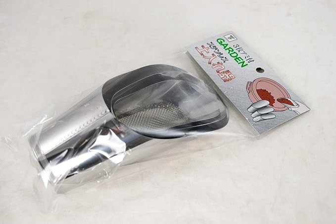 3 Pcs Set Japanese Stainless Bonsai Soil Scoop w/Mesh - Potting & Mixing Tool (U-4)