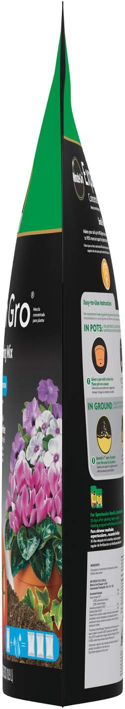 Miracle-Gro Expand 'n Gro Concentrated Planting Mix, Just Add Water for up to 3X Expansion, For Container and In-Ground Use, .67 cu. ft. Expands up to 2 cu. ft.