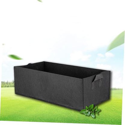 Sosoport Root Control Gallon Planting Bag Square Potato Growth Bag for Lightweight Reusable Double Handles