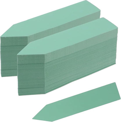 200 Pcs 4 Inch Plant Tags Seed Garden Labels Markers Plastic Plant Name Tags for Outdoor Indoor Garden, Green