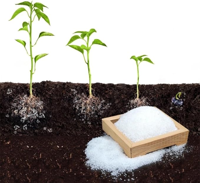 Super Absorbent Polymer Helps Plant Growth and Plant Establishment (5 Pounds)