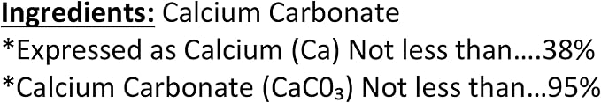 CactiCal Limestone - Crushed Calcium Carbonate - Cactus Soil - Drainage Bonsai Succulents - Pumice Alternative (6 Pound)