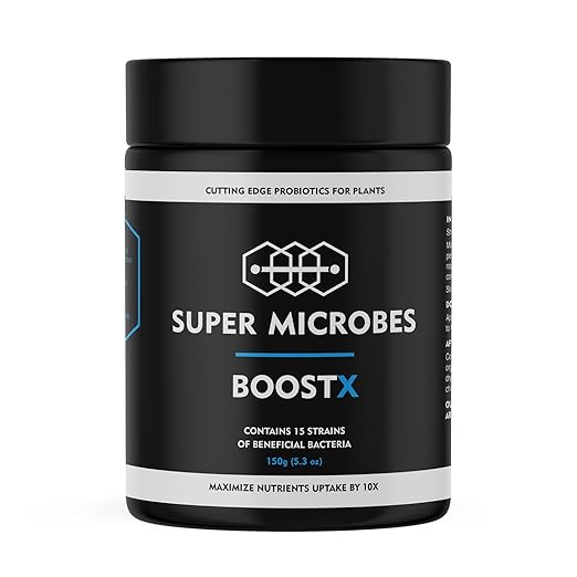 BoostX – Organic Plant Fertilizer | Premium NPK Nutrients for Stronger Plants & Better Flowering | Mycorrhizae & Trichoderma for Improved Growth
