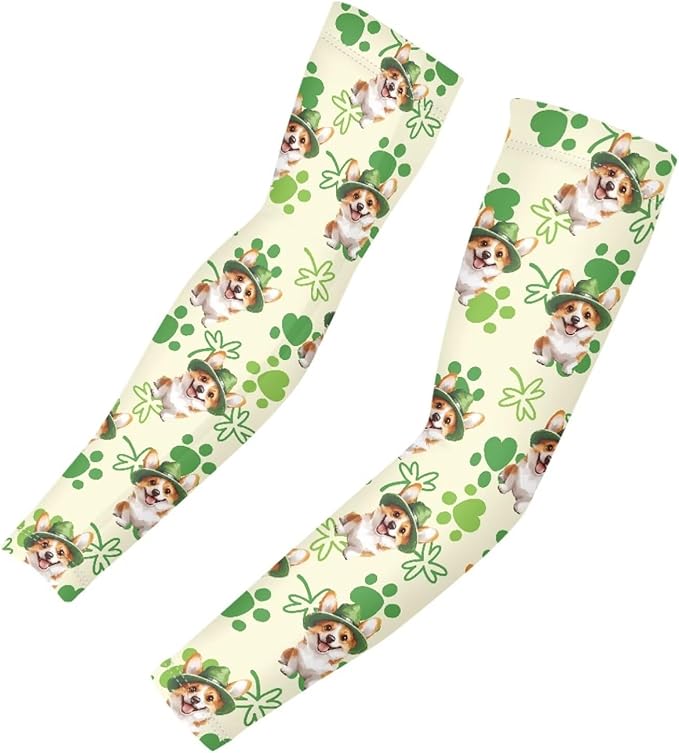 Binienty Unisex Arm Sleeves for Driving, Golf, Cycling, Sports, UV Protector Cooling Arm Sleeves Cover