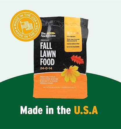The Andersons Premium Fall Lawn Food 24-0-14 Fertilizer 5,000 sq ft Bag