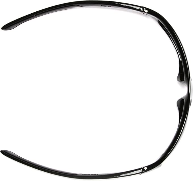 Pyramex Furix Safety Glasses Black Frame Clear Anti-Fog Lens