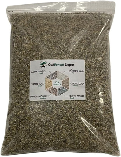 10 Cups Coarse Sand for Bonsai Tree, Cactus & Succulent, Carnivorous Plant Soil Mix