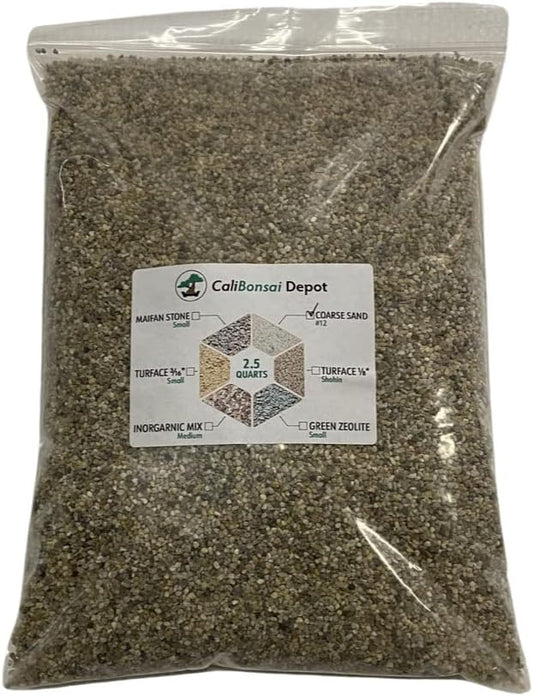 10 Cups Coarse Sand for Bonsai Tree, Cactus & Succulent, Carnivorous Plant Soil Mix
