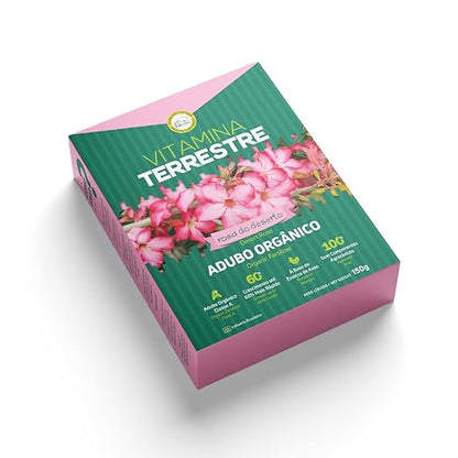 Organic Fertilizer - Fruit & Desert Rose - Class A - NPK, Calcium, Sulfur, Magnesium - 150g