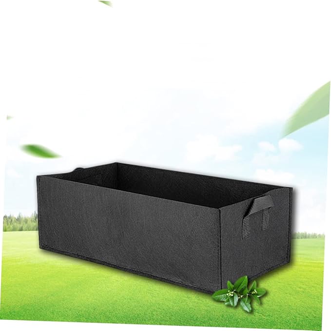 Sosoport Gallon Growth Bag Root Control for Strawberries Easy to Move Store Raised Vegetable Bed Garden Tool