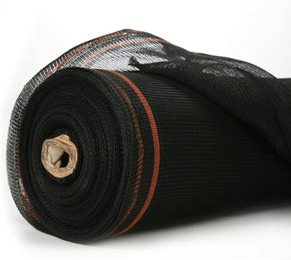 Safety Debris Construction Heavy Duty Netting (10' x 150', 1/16" Mesh, Black) - Fire Retardant, UV Treated for Scaffolding, Dust Control, Construction Barrier Fencing, Wind Block, and Site Protection