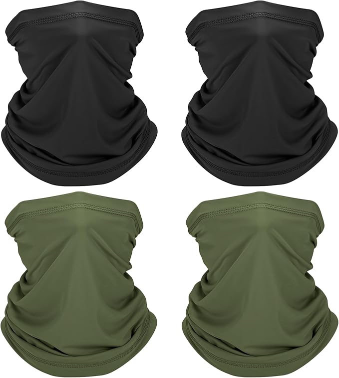Cooling Neck Gaiter, Summer UV Face Mask Dust Balaclava, Neck Gator Bandana Face Cover for Sun Protection Men Women Outdoor
