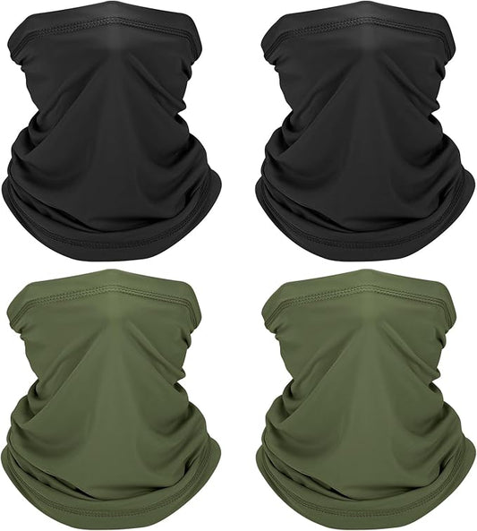 Cooling Neck Gaiter, Summer UV Face Mask Dust Balaclava, Neck Gator Bandana Face Cover for Sun Protection Men Women Outdoor