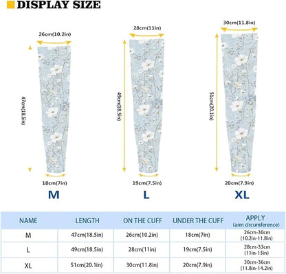 Binienty Unisex Arm Sleeves for Driving, Golf, Cycling, Sports, UV Protector Cooling Arm Sleeves Cover