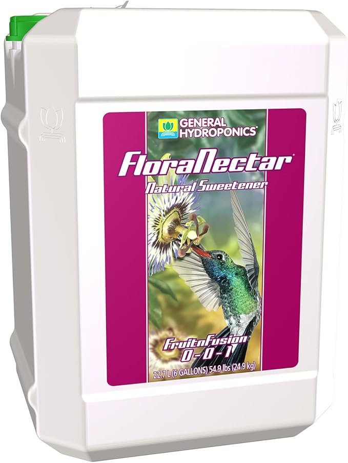 General Hydroponics 732181-P Flora Nectar Fruit-N-Fusion Sweetener, 6-Gallon, 6 Gallon