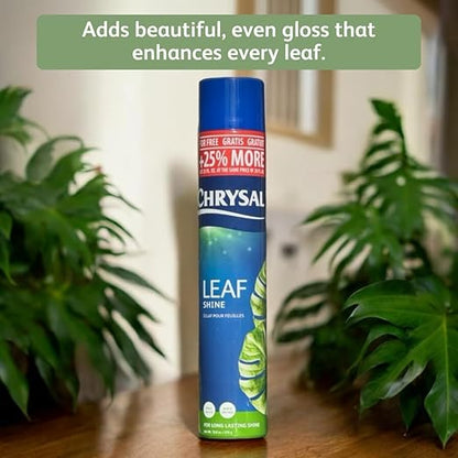 Chrysal LeafShine Spray for Indoor Plants (25oz 12 Pack)