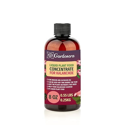 Gardenera Plant Growth Superfood for KALANCHOE with 18 Essential Vitamins & Minerals - Organic Plant Food Fertilizer - Micro-Fungi and Bio-Organisms for KALANCHOE Plant Care & Growth Enhancement - 8oz
