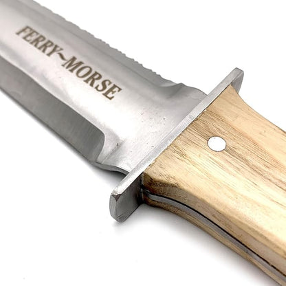 Ferry Morse Hori Hori Knife & Trowel Combo - Weeding, Planting, Digging - 7 in - Stainless Steel
