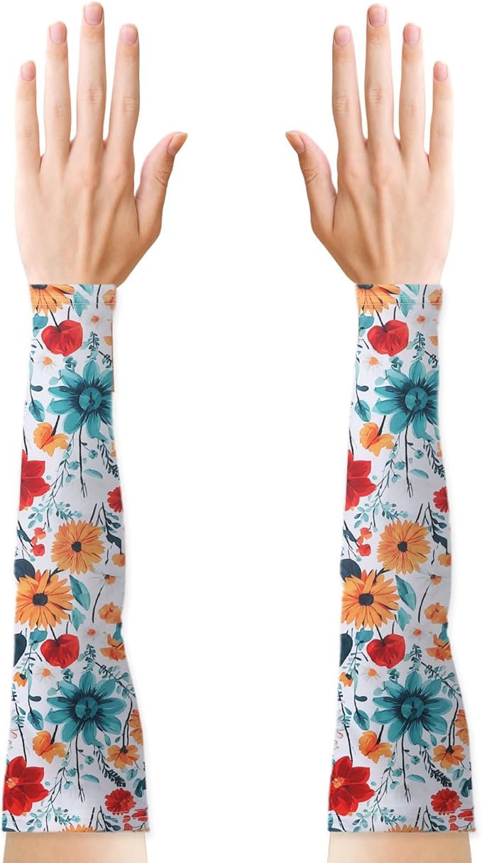 Ultra-Thin Sun Protection Security Gardening Sleeves Flowers Thorn Proof Cooling Arm Sleeves to Cover Arms