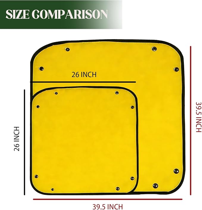 Portable Repotting Mat Suitable for Plant Transplanting and Potting Soil Easy to Store Leak-Proof and Waterproof Design.Makes Repotting Easier.The Best Gift for Gardening Enthusiasts 26" x 26"