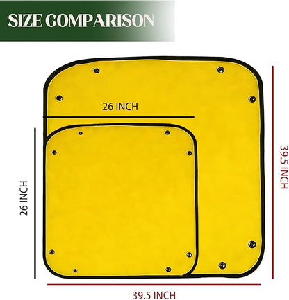 Portable Repotting Mat Suitable for Plant Transplanting and Potting Soil Easy to Store Leak-Proof and Waterproof Design.Makes Repotting Easier.The Best Gift for Gardening Enthusiasts 26" x 26"