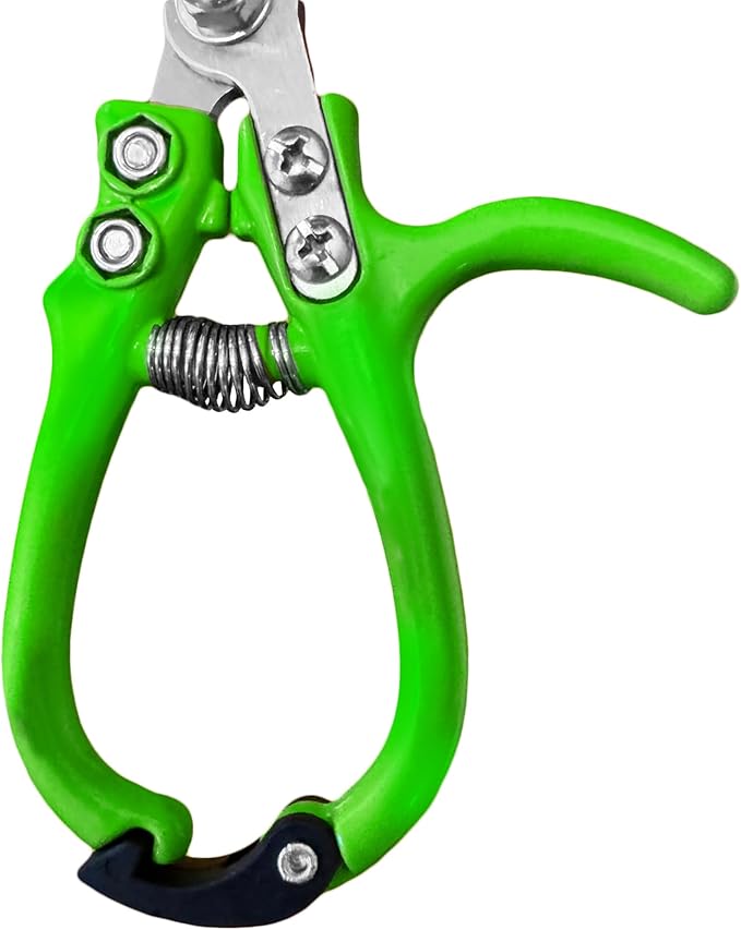 Garden Guru Ergonomic Garden Snips Clippers – Professional Hand Pruner Pruning Shear with Comfort Grip Handles for Gardening Trimming and Yard Work – High Carbon Steel (2 Pack)