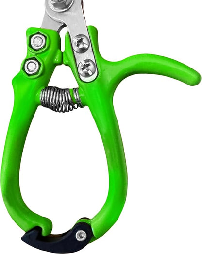 Garden Guru Ergonomic Garden Snips Clippers – Professional Hand Pruner Pruning Shear with Comfort Grip Handles for Gardening Trimming and Yard Work – High Carbon Steel (2 Pack)