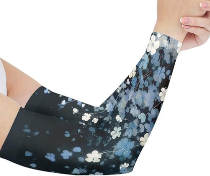 Binienty Unisex Arm Sleeves for Driving, Golf, Cycling, Sports, UV Protector Cooling Arm Sleeves Cover