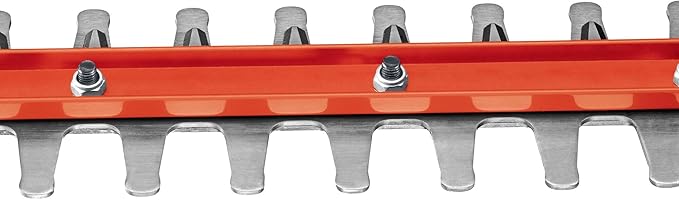 BLACK+DECKER 20V MAX Cordless Hedge Trimmer, Battery and Charger Included, 22 Inch Steel Blade Lightweight Bush Trimmer, Soft Grip, Less Vibration (LHT2220)