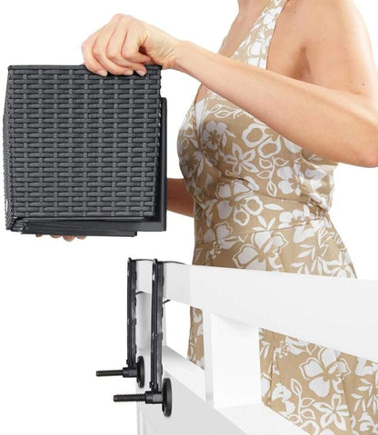 Lechuza Balconera Bracket - Black