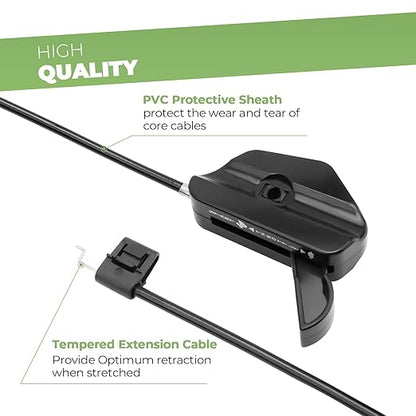 49447 Lawn Spreader Control Cable Replacement for Agri-Fab Fertilizer Spreader Parts 45-0315 45-03151 45-0388 45-03881 45-03882-KD 45-0409 45-04091 45-0460,Cable Replaces 47999 AF-49447 AF49447