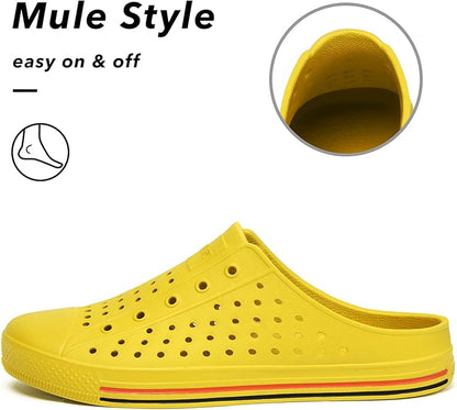 SAGUARO Women's Men's Garden Clogs Shoes Casual Slippers Unisex Quick Drying Sandals Summer Anti-Skid Beach Shoes