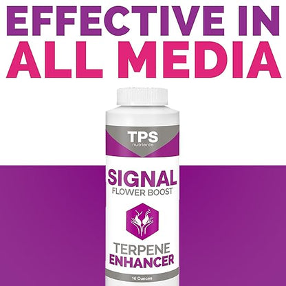 Signal Terpene Enhancer Plant Nutrient and Supplement, Flower Hardener and Increases Flavor by TPS Nutrients, 8 oz (250mL)