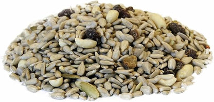 Backyard Seeds Fruit Frenzy No-Waste Bird Seed Mix 20lbs - Premium Blend with Pumpkin Seeds, Cranberries & Pistachios, Small Bag of Wild Bird Food