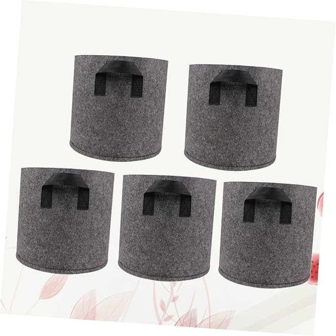 Cabilock Non-Woven Planting Bags Aeration Pot Root-Control Planting Bags for Nursery Garden Bags for Plants