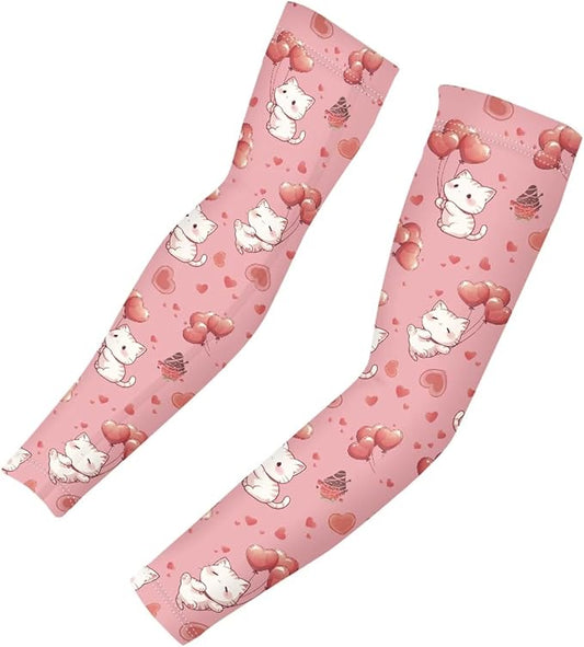 Binienty Unisex Arm Sleeves for Driving, Golf, Cycling, Sports, UV Protector Cooling Arm Sleeves Cover