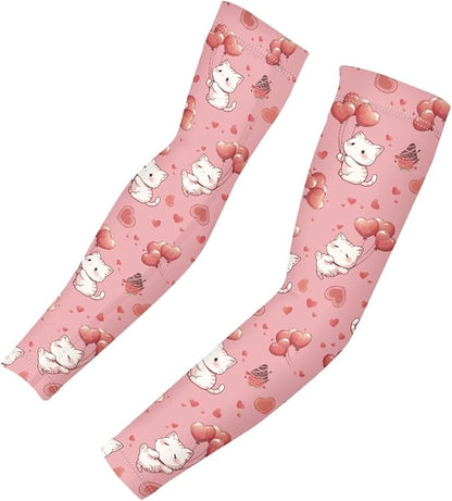 Binienty Unisex Arm Sleeves for Driving, Golf, Cycling, Sports, UV Protector Cooling Arm Sleeves Cover