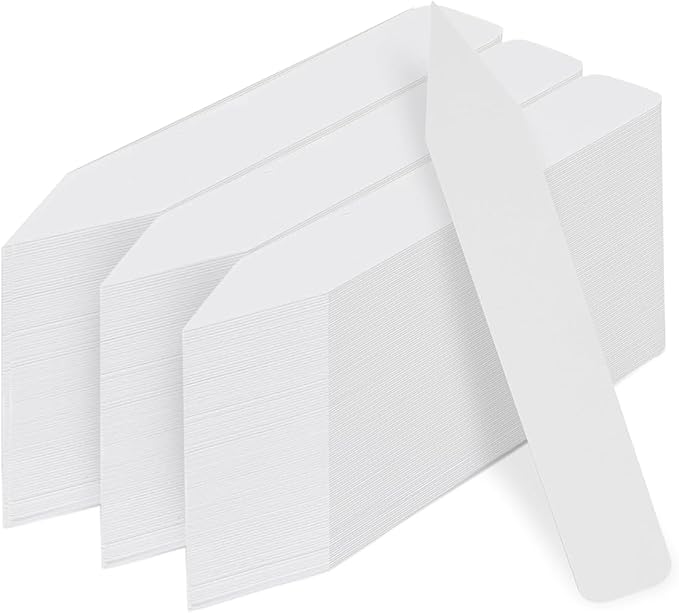 Plant Markers Labels 4 Inch Plastic Plant Waterproof Durable Seedlings Garden Labels Markers Nursery Plant Tags Seed Labels Plant Label Stakes Plant Markers for Outdoor Garden (300)