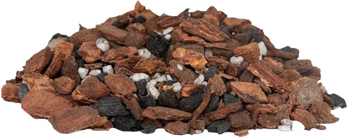 Potting Soil with Perlite, peat Moss, Coconut, Charcoal and Orchid bark for Cattleya Dendrobium Oncidium All Natural Orchid bark Potting Mix for Potting Soil Indoor Plants