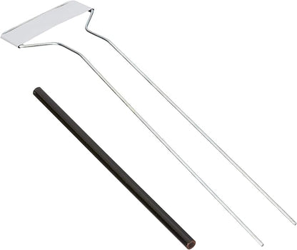 Bosmere Small-Faced Zinc Metal Plant Marker with Carbon Pencil, 10" High (Pack of 20)