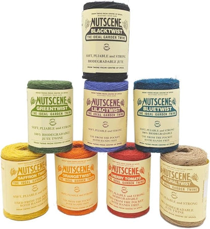 Bosmere K807B 2-Pack Nutscene Colored 3-Ply Twine, 394-Feet per Spool, Blue