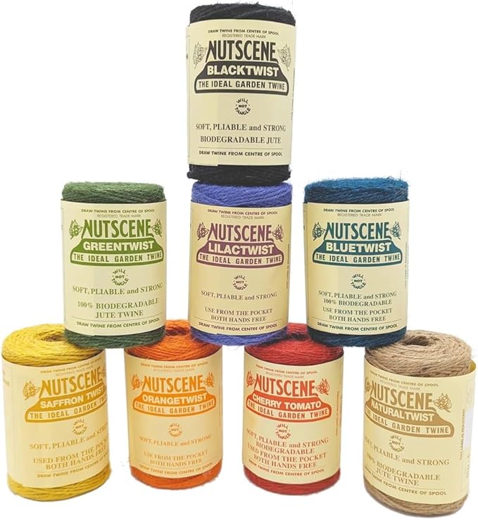 Bosmere K807G 2-Pack Nutscene Colored 3-Ply Twine, 394-Feet per Spool, Green