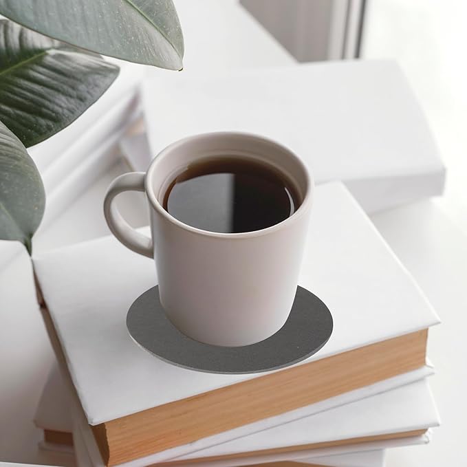 Plant Coaster Mat, 6PCS 3 Sizes Round Felt Plant Saucers for Indoors Plant Reversible Absorbent Waterproof Fabric Plant Pot Saucers for Gardening Outdoor Pots, DIY Craft Supplies(4”, 6”, 8”)