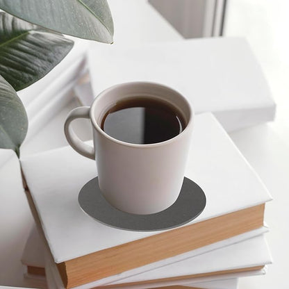Plant Coaster Mat, 6PCS 3 Sizes Round Felt Plant Saucers for Indoors Plant Reversible Absorbent Waterproof Fabric Plant Pot Saucers for Gardening Outdoor Pots, DIY Craft Supplies(4”, 6”, 8”)